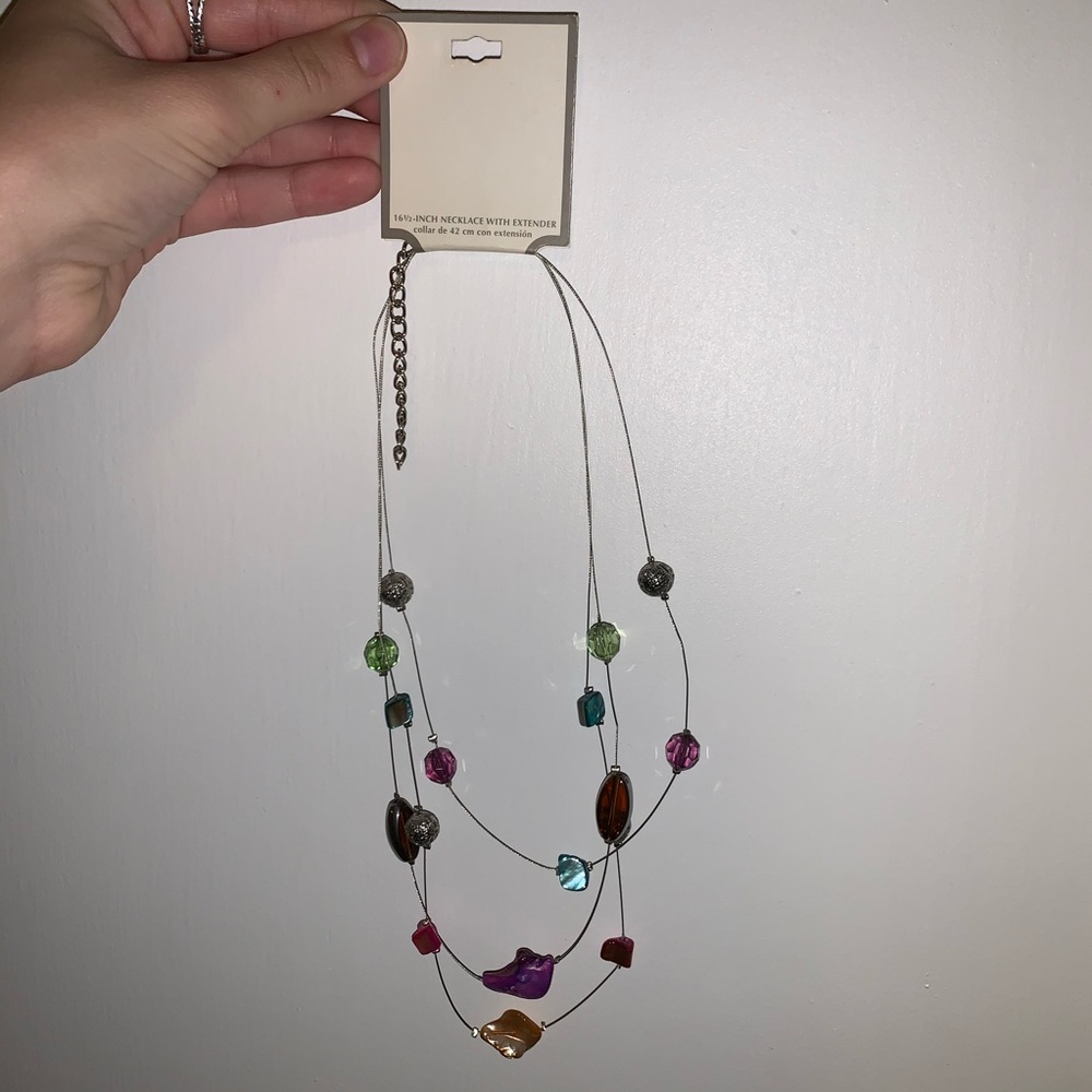 Brand New Colorful Layered Necklace